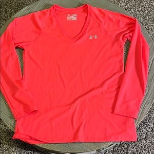 Under armour v neck long sleeve heat gear